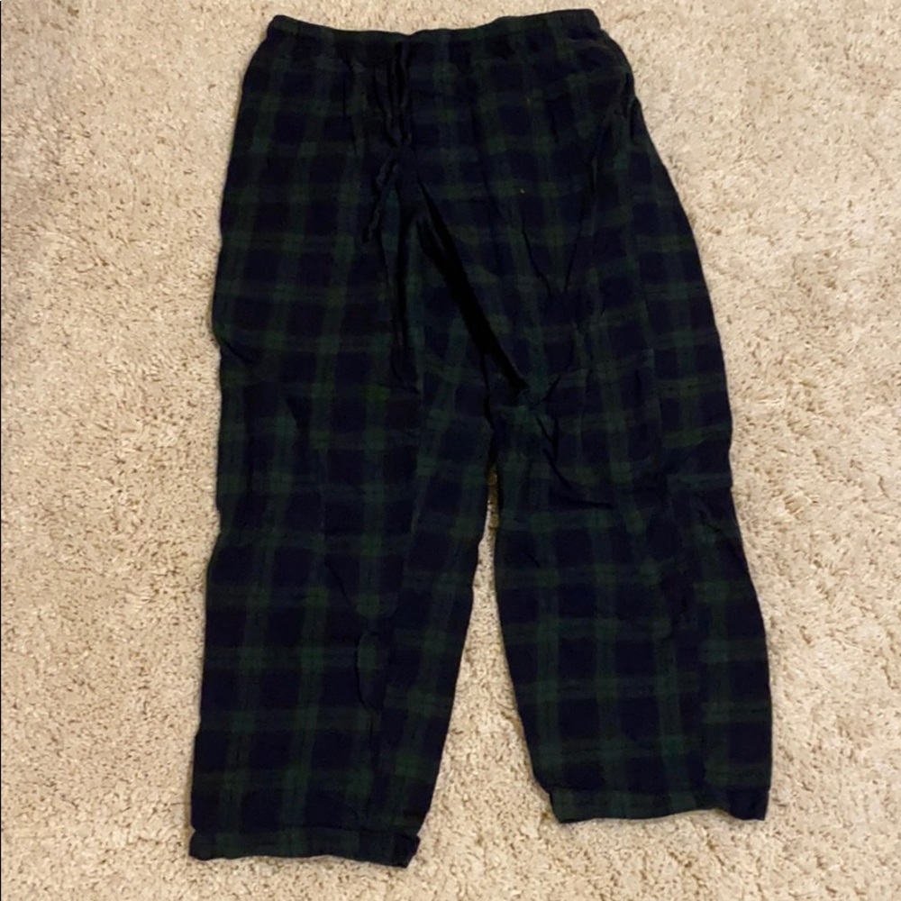 Plaid pajama pants